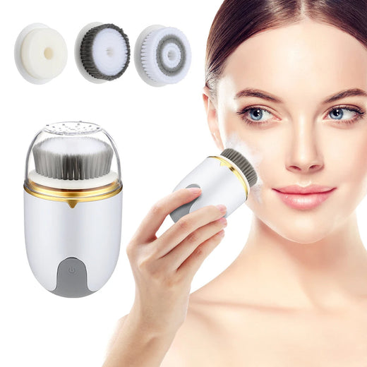 Electric Facial Cleansing Brush for Deeper Daily Cleaning