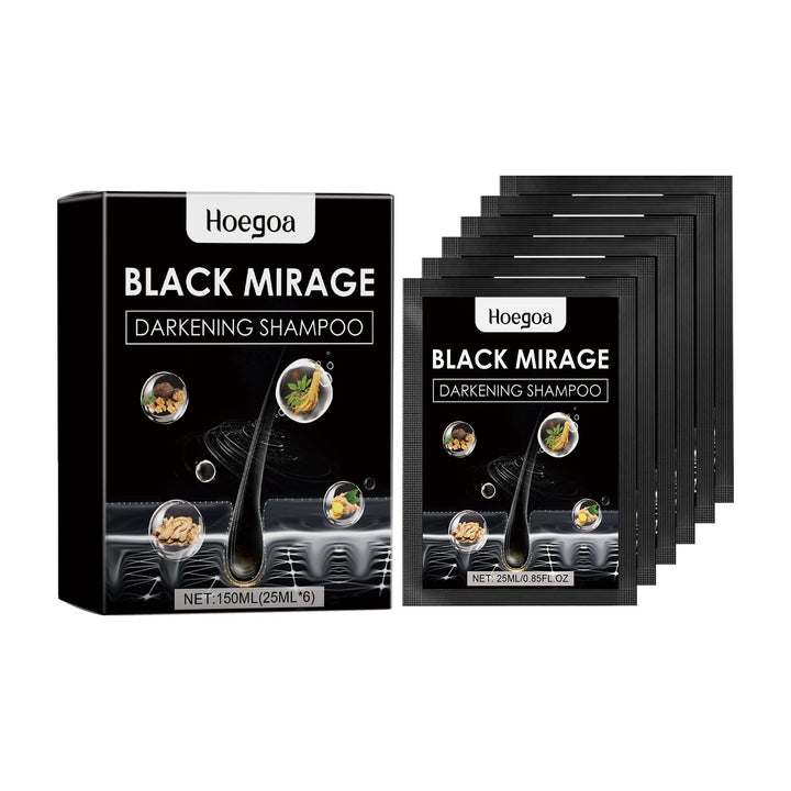 Darkening Shampoo Sachets for Glossy, Nourished Hair