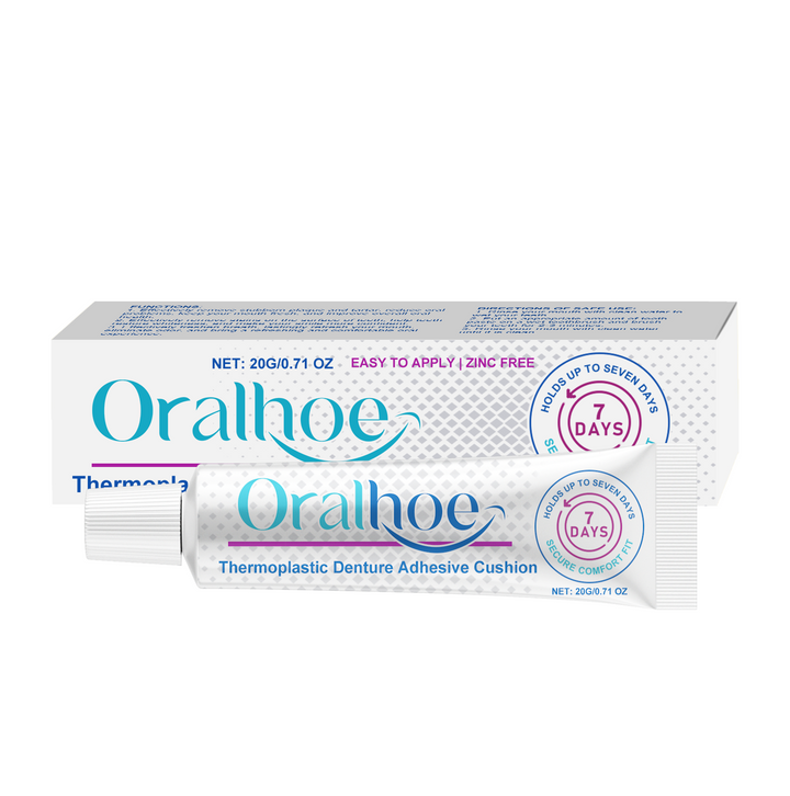 Thermoplastic Denture Adhesive Cushion — Secure 7-Day Hold