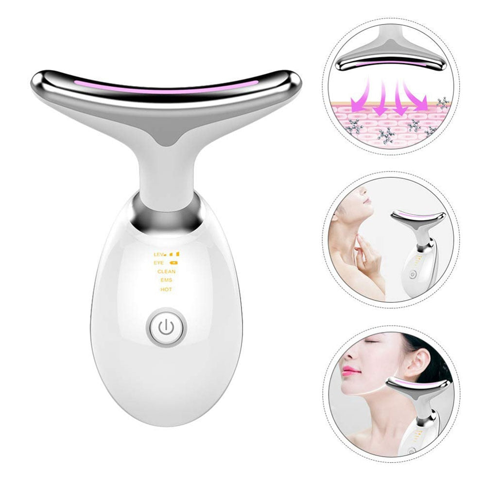 Facial LED Vibrating Massager — Firmer, Lifted Skin in 4 Weeks