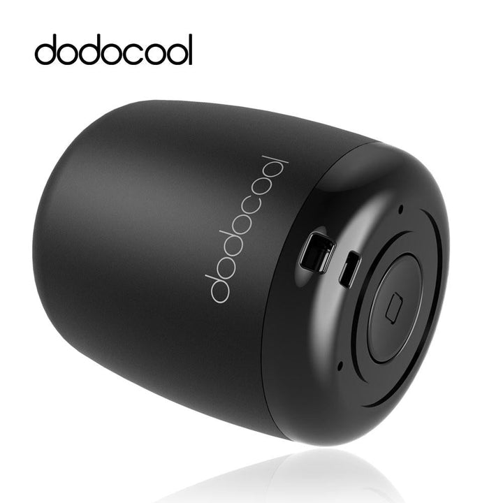 Mini Bluetooth Speaker with Selfie Remote — Pocket-Sized