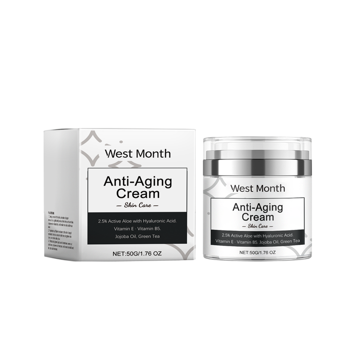 Anti-Aging Face Cream with Hyaluronic Acid & Vitamin E