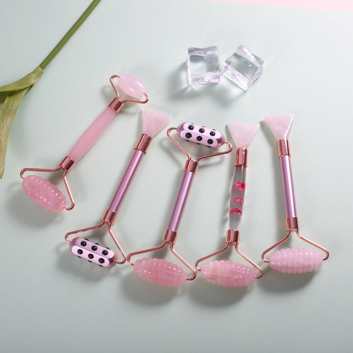 Germanium Face Roller & Jade Mask Brush — Lifted, Toned Skin