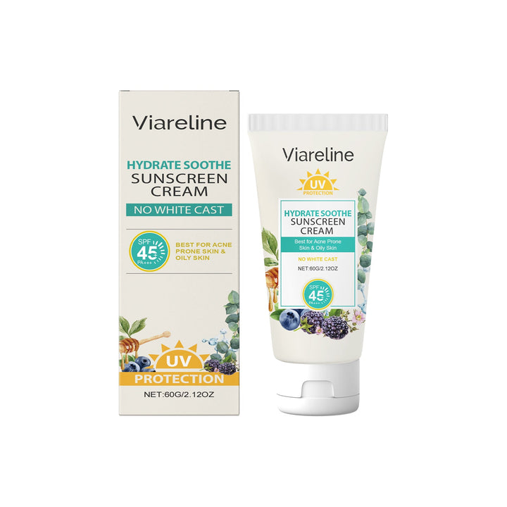 Oil-Control Sunscreen SPF 45 With No White Cast