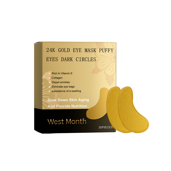 24K Gold Eye Mask for Dark Circles & Puffiness