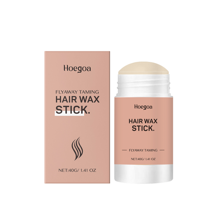 Hair Wax Stick for Flyaway Control and Glossy Shine