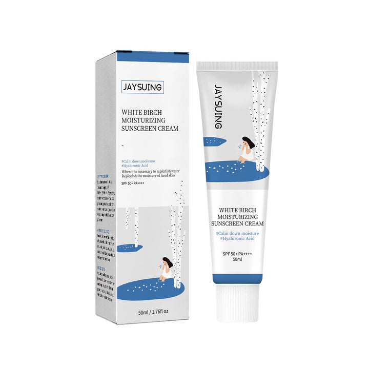 White Birch SPF50+ Daily Moisturizing Sunscreen Cream