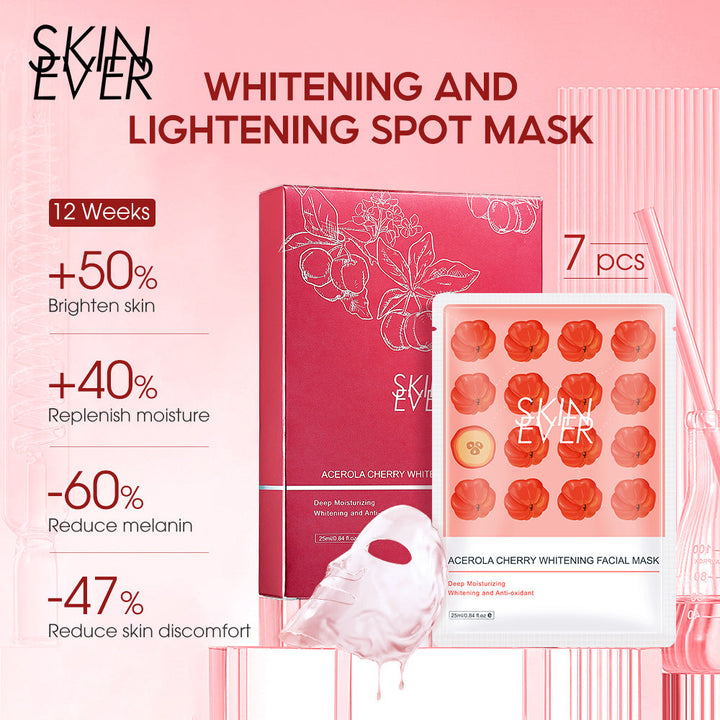 Acerola Cherry Sheet Masks for Hydrated, Brighter Skin