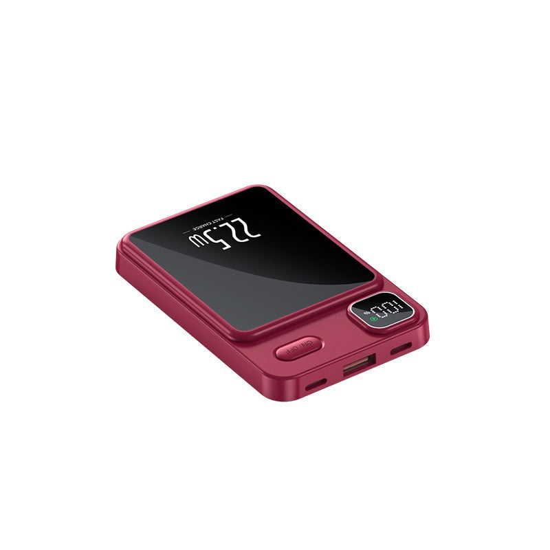 Magnetic Wireless Power Bank — 22.5W Fast Charging, Ultra-Slim