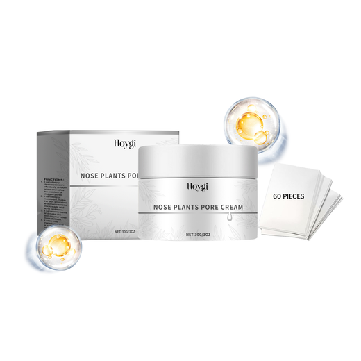 Nose Blackhead Mask Kit With 60 Pore Cleansing Patches