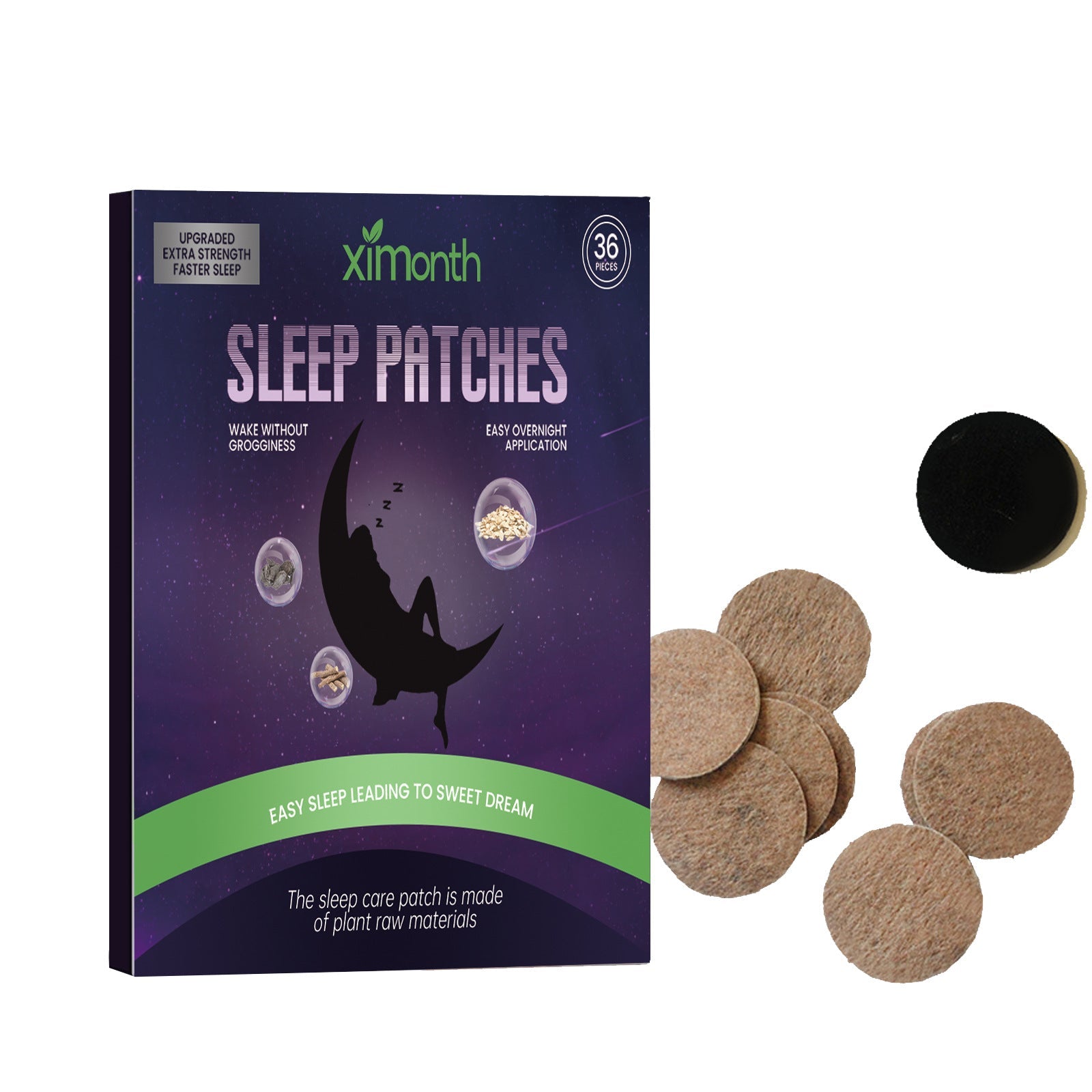 Educational infographic on lavender background showing three causes of sleep distress: lifestyle/environmental, mental/emotional, and health/medication factors