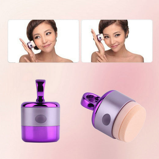 Vibrating Makeup Sponge Applicator for Even Foundation