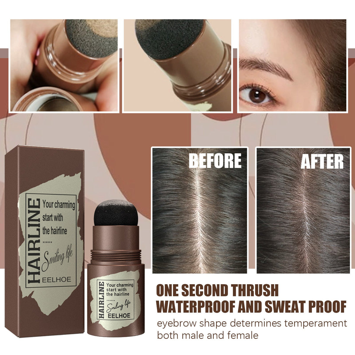 Eyebrow Stamp Kit for Fast, Defined, Waterproof Brows