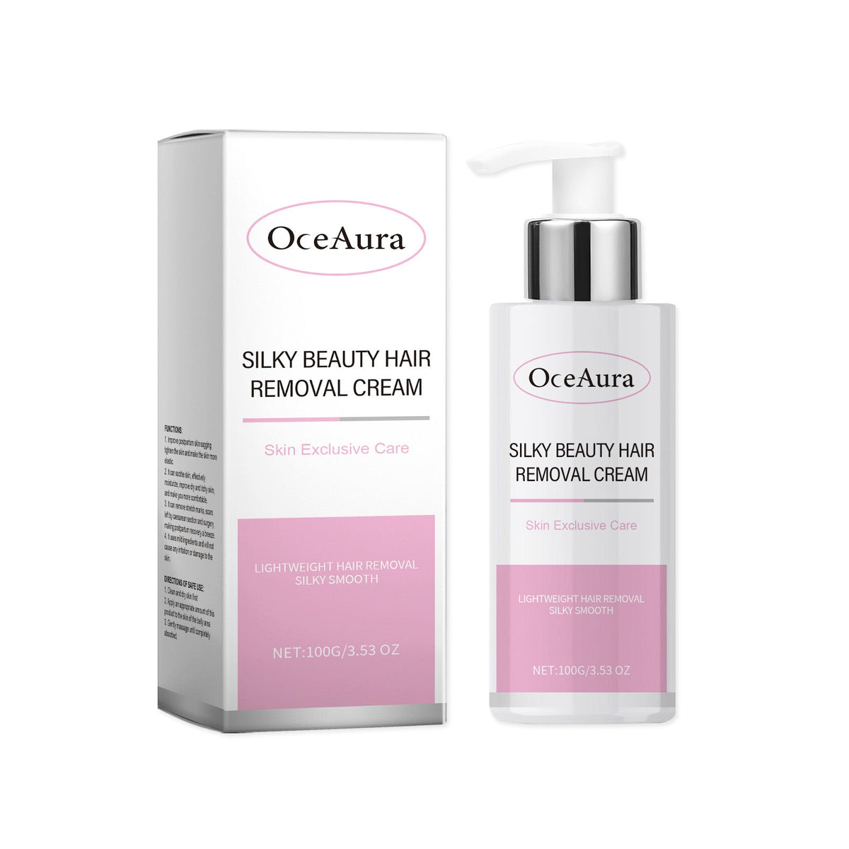 Silky Hair Removal Cream For Sensitive Skin, Full Body