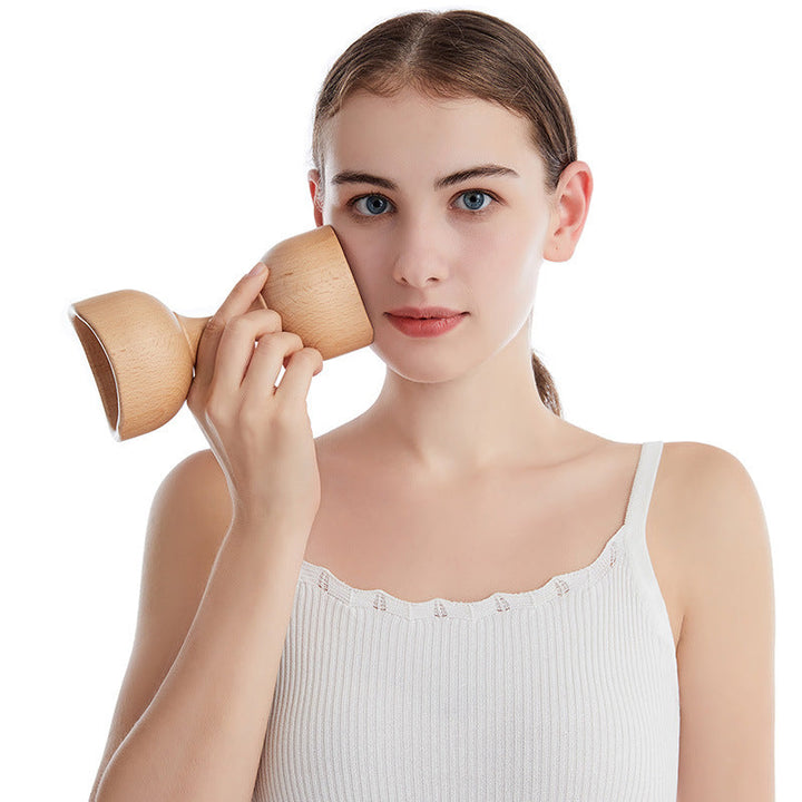 Wooden Lymphatic Drainage Massager — Smoother Skin in Weeks