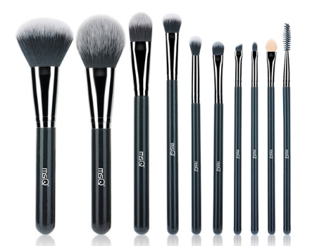 10pc Professional Makeup Brush Set — Airbrushed Finish