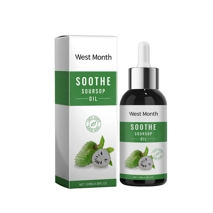 Soursop Face Oil Serum for Dry, Irritated Skin Relief