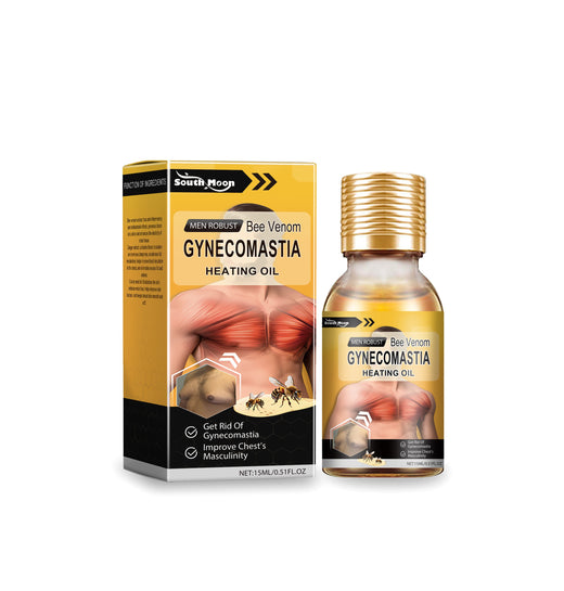 Chest Firming Oil for Men — Reduce Gynecomastia & Sculpt