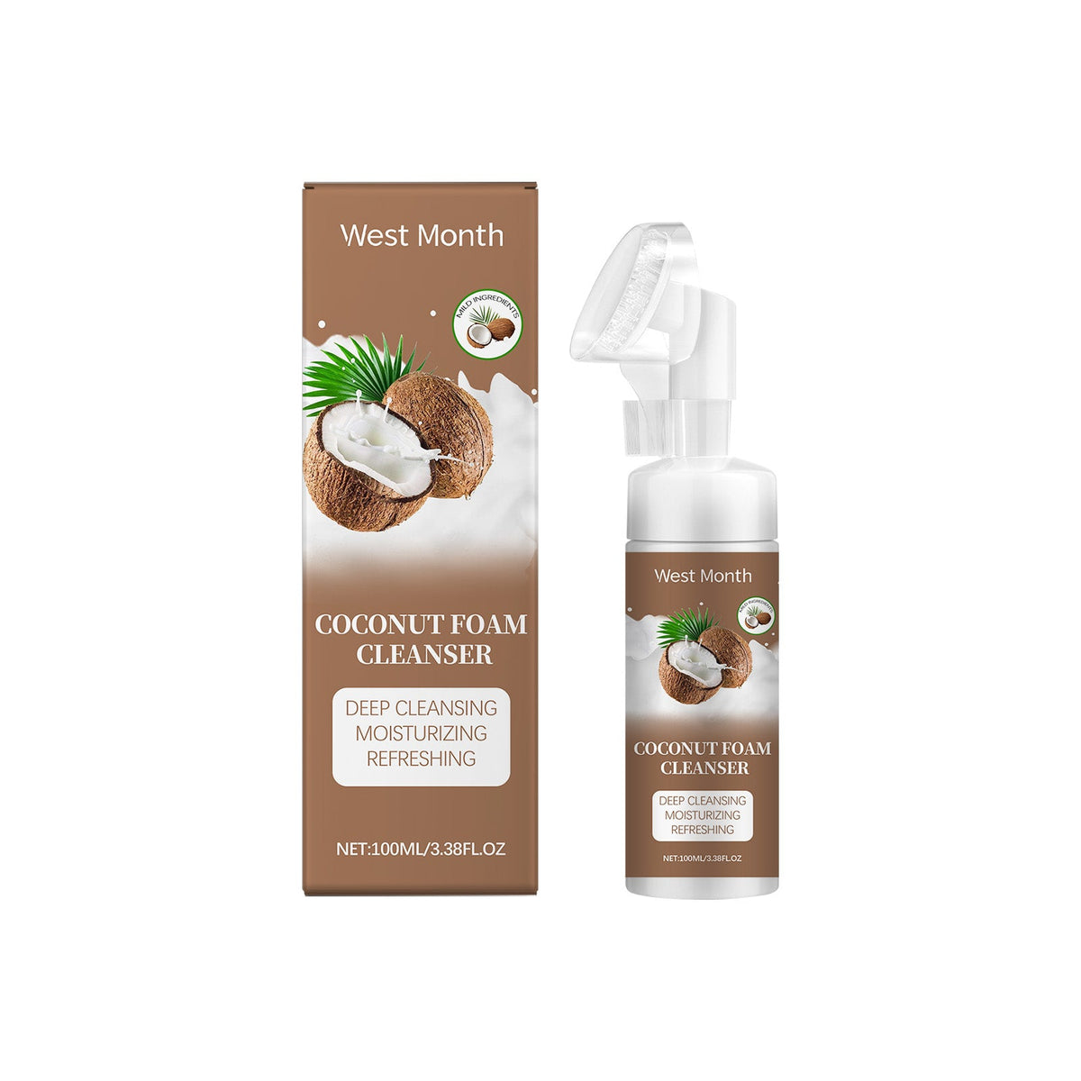 Coconut Foam Cleanser — Oil Control & Pore Refining