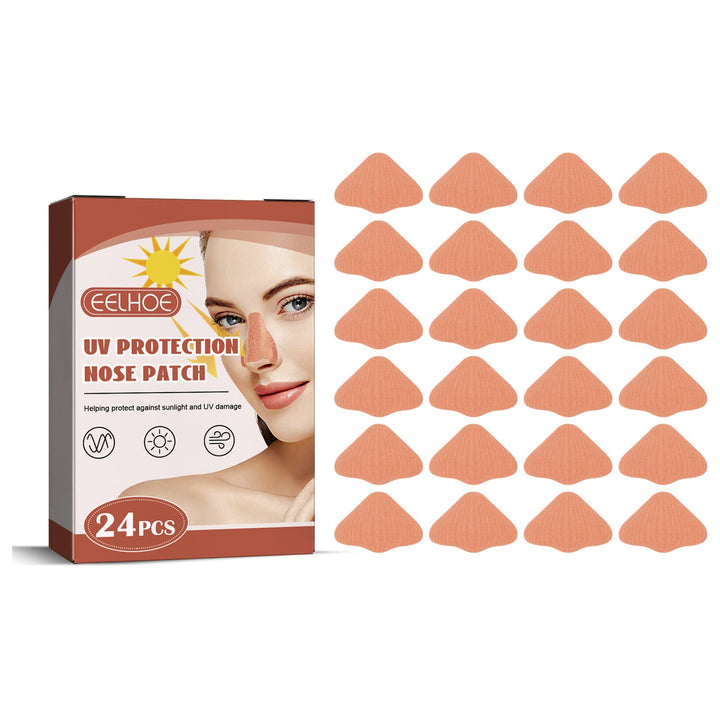 UV Nose Patch 24-Pack — Sunburn Protection That Sticks