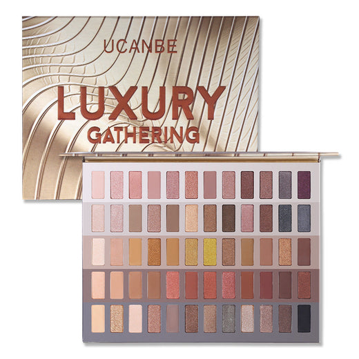 60-Color Eyeshadow Palette for Everyday to Glam Looks