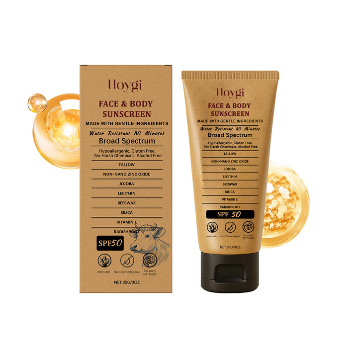 Tallow Mineral SPF 50 Cream - Clean Sun Protection