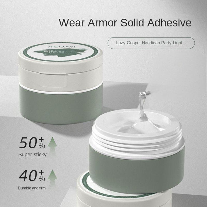 Solid Nail Adhesive — 50% Stronger Hold, 40% Longer Wear
