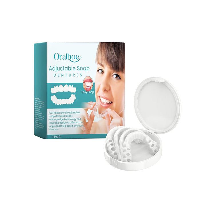 Snap-On Dentures — Adjustable Comfort & Natural‑Looking Smile