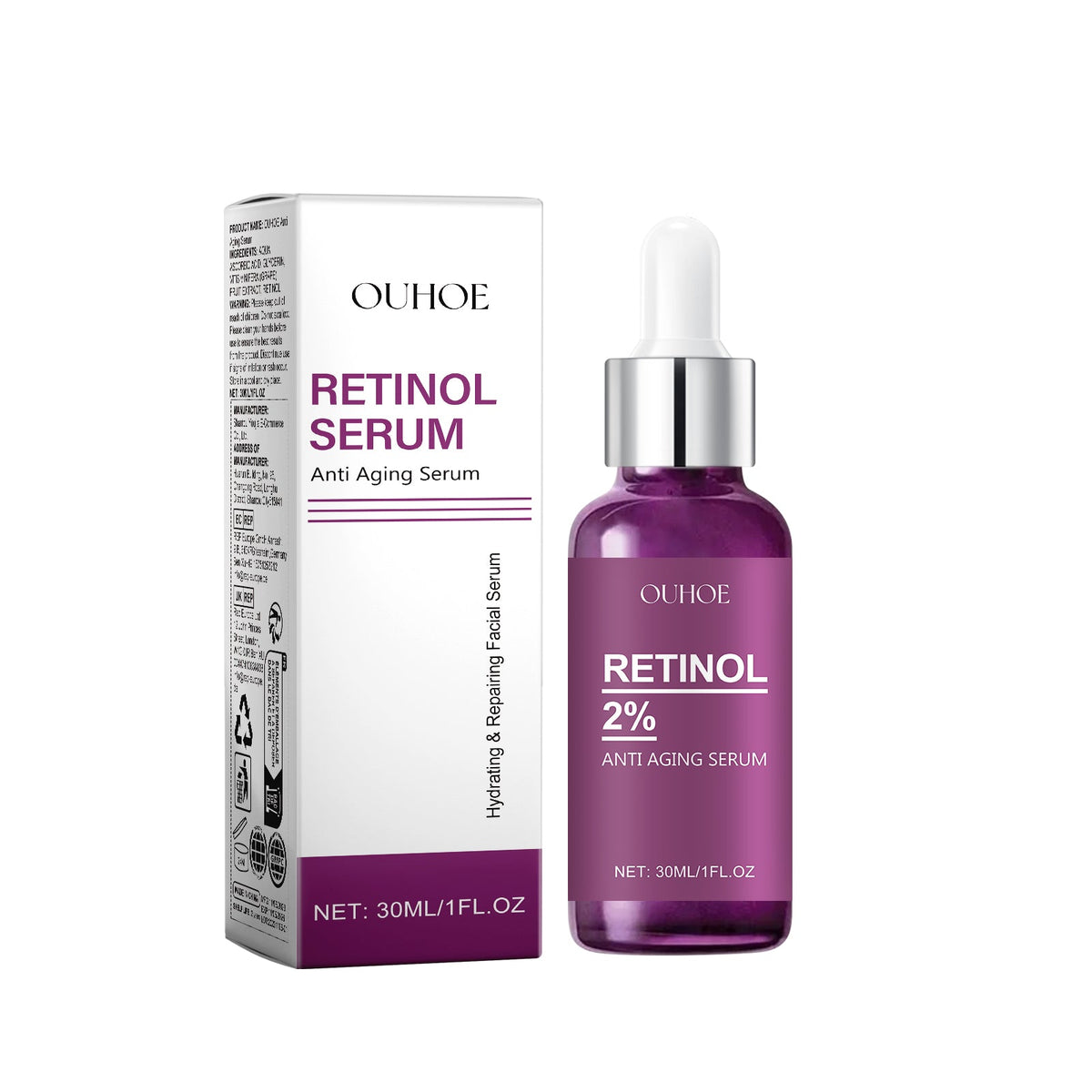 Retinol 2% Grape Serum for Fine Lines & Firm Skin