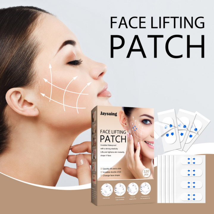 Invisible Face Lift Stickers for a Defined V-Shaped Face