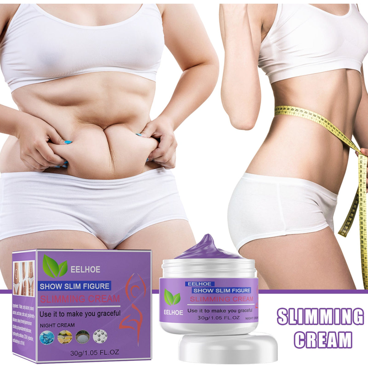 EELHOE Firming Cream for Waist and Body Contouring