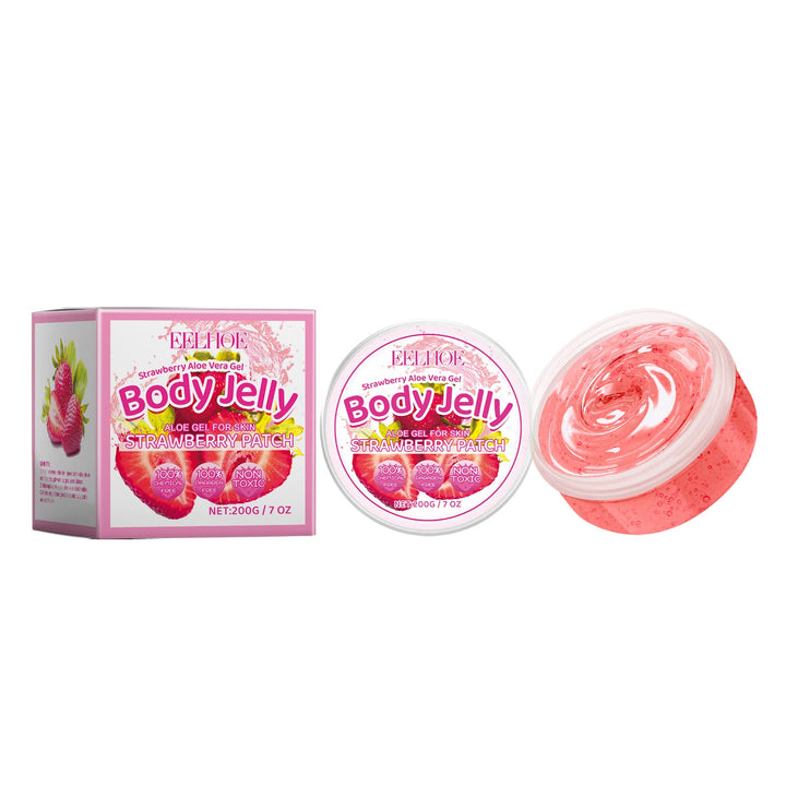 Aloe Vera Body Gel with Fruit Extracts, 200g Jar