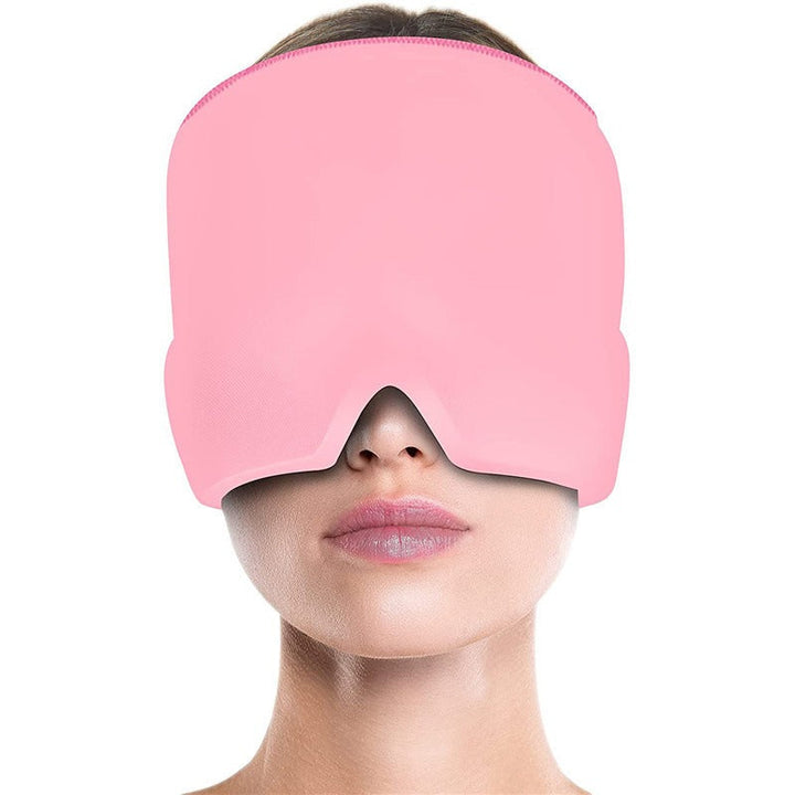 Cold Compress Head Mask for Cooling Headache Relief