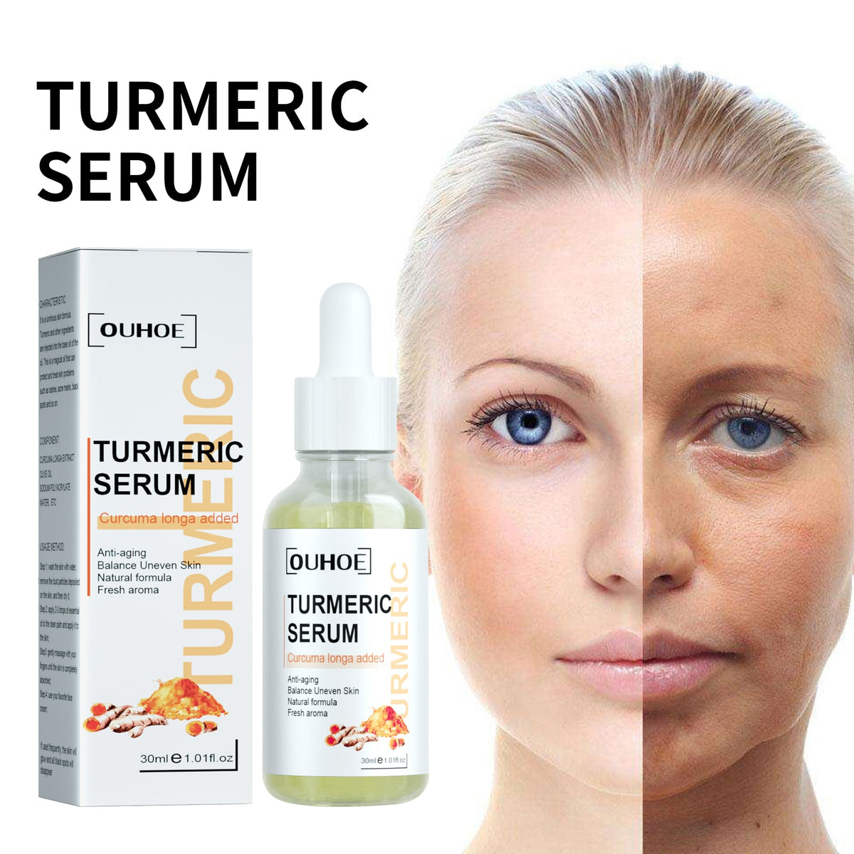 Turmeric Facial Essence for Dark Spots & Wrinkles