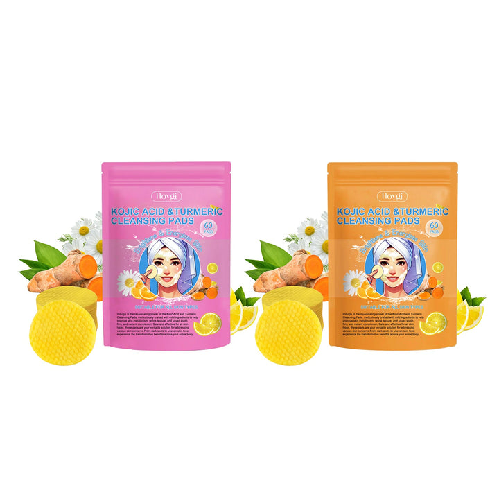 Kojic Acid & Turmeric Cleansing Pads — Brighter, Smoother