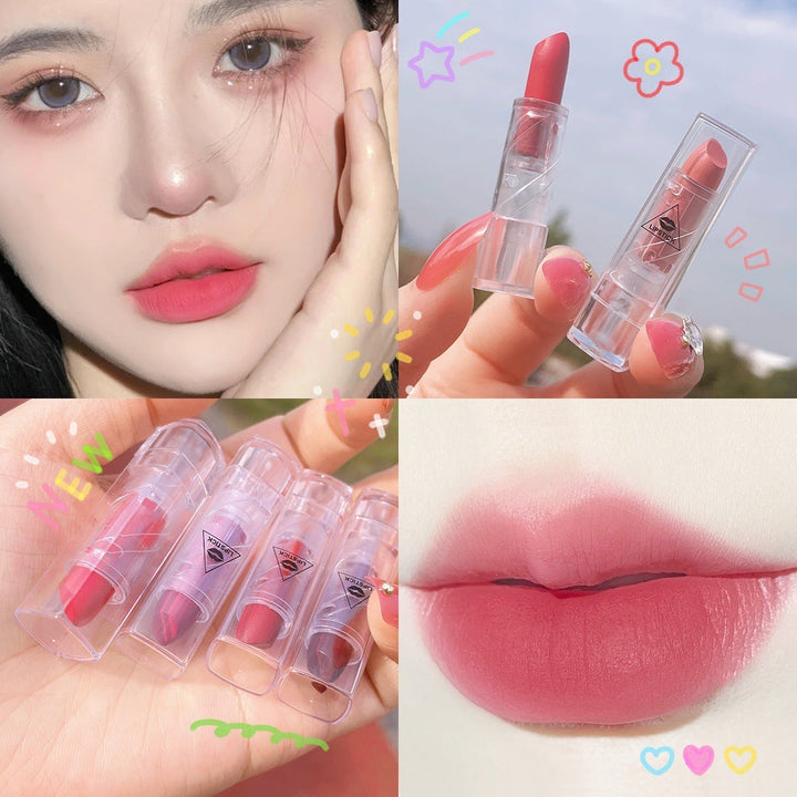 Matte Lipstick for Portable Everyday Color, Peach Pink