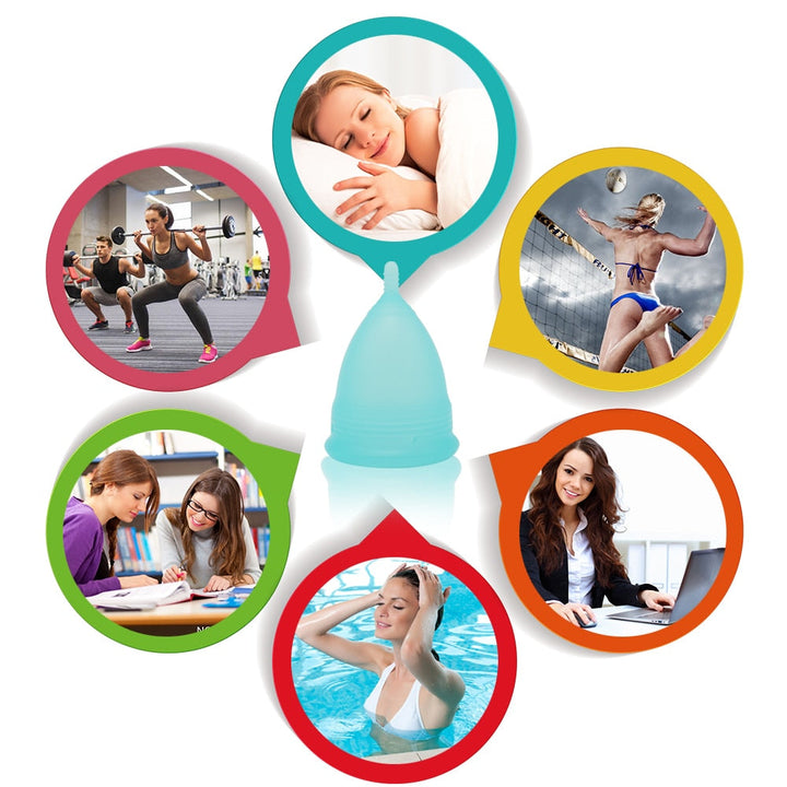 Silicone Menstrual Cup — 12‑Hour Comfort & Freedom