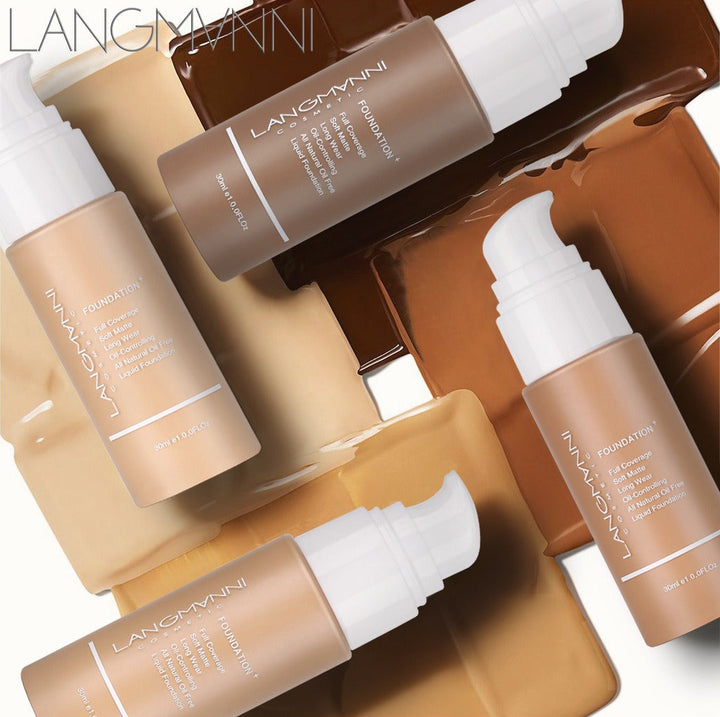 Matte Foundation Makeup: Full Coverage Oil Control