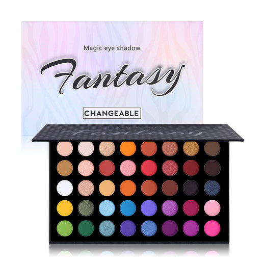 39-Color Eyeshadow Palette for Versatile Eye Looks