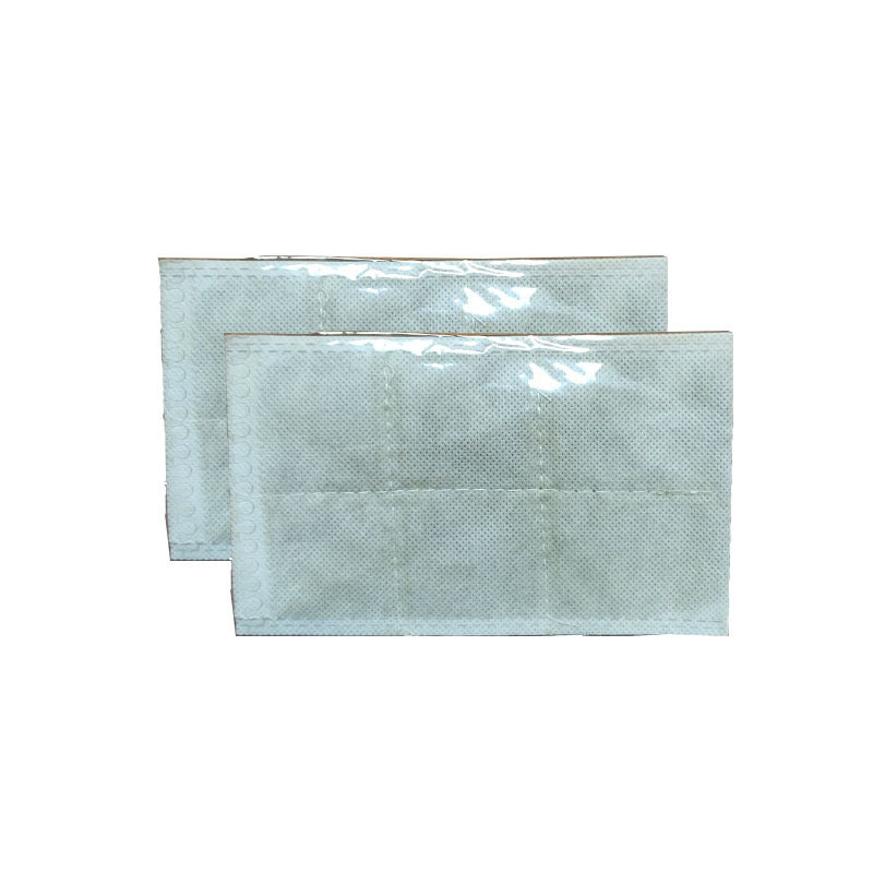 Single sachet with dimension measurements: 10cm height × 15.5cm width