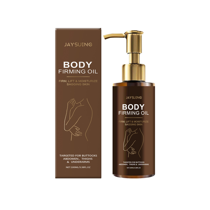 Firming Body Oil for Sagging Skin, Amber Glass 100ml