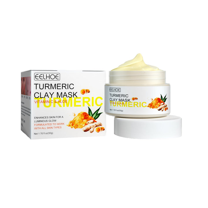 Turmeric Clay Mask for Bright, Even-Toned Skin