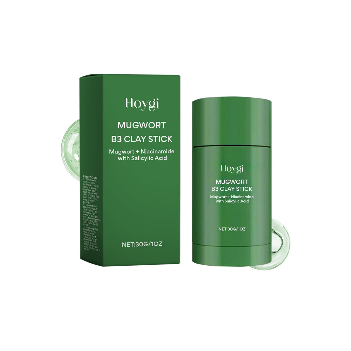 Moxa Mud Mask Stick for Deep Pore Cleansing & Glow