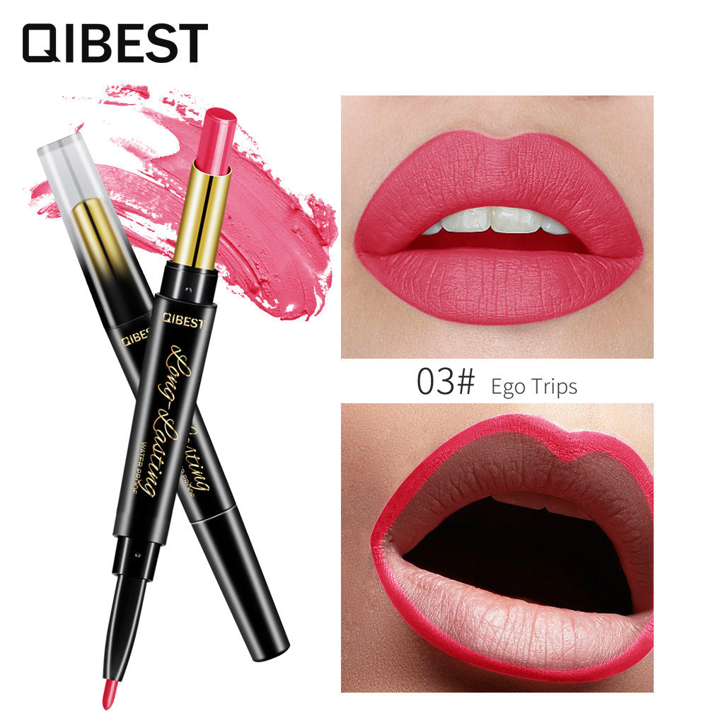 Double-Ended Lipstick Pen for Defined, Lasting Color