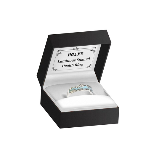 Glow Enamel Wellness Ring for Comfort & Daily Support