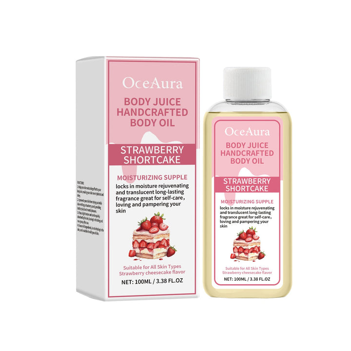 Strawberry Body Oil for Soft, Supple, Fragrant Skin