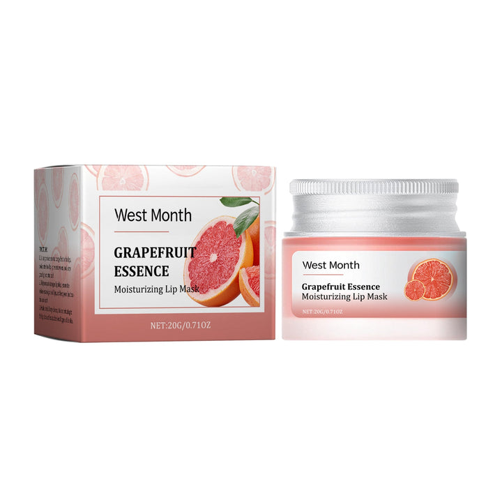 Grapefruit Lip Mask for Dry, Dull Lips Overnight