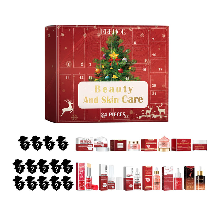 24-Piece Beauty Blind Box Skincare Gift Advent Calendar