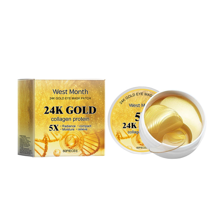 24K Gold Eye Mask — Firmer, Brighter Eyes with Collagen