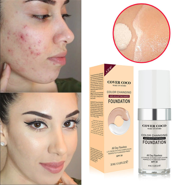 Color-Changing Liquid Foundation SPF 30 | Even Tone